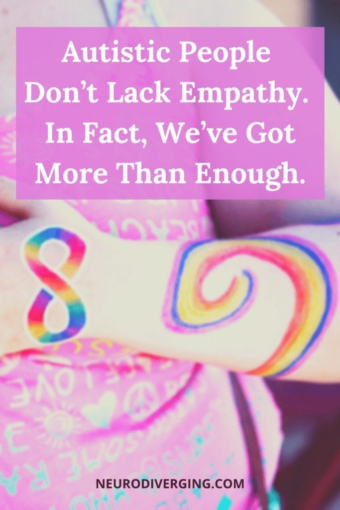 AUTISTIC PEOPLE DON'T LACK EMPATHY