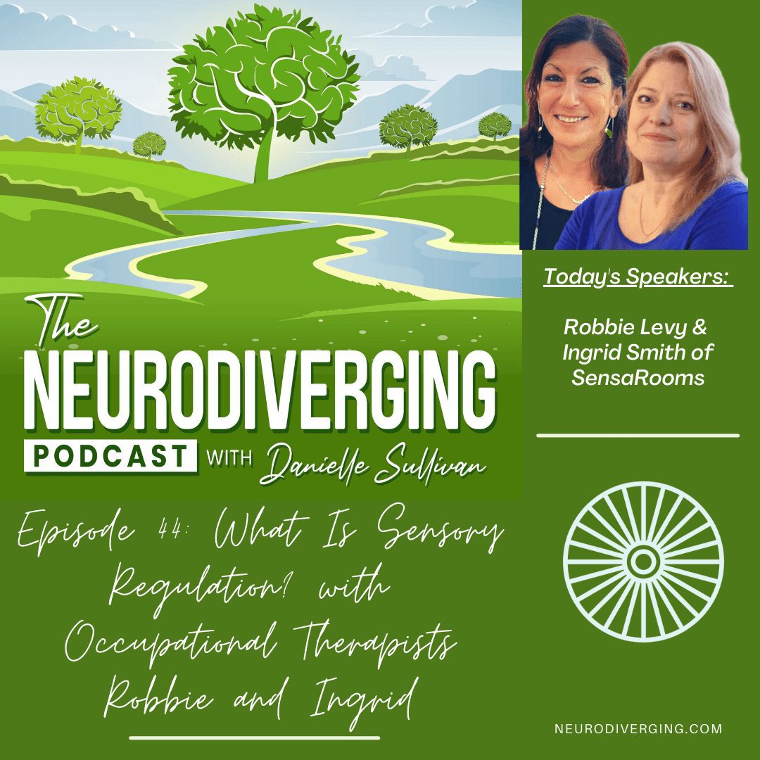 what is sensory regulation? neurodiverging podcast
